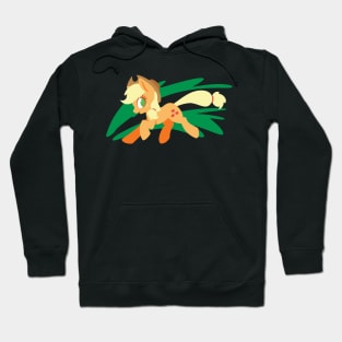 Applejack running Hoodie